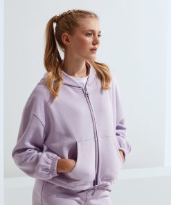 Womenï¿½s TriDriï¿½ recycled drawstring full-zip hoodie
