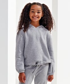 Kids TriDriï¿½ recycled cropped oversize hoodie