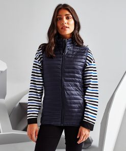 Womens tribe fineline padded gilet