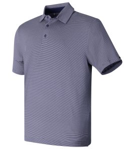 UA playoff 3-0 stripe polo LB ï¿½ microstripe