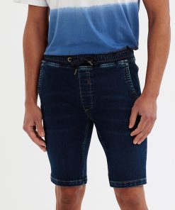 Menï¿½s denim drawstring shorts