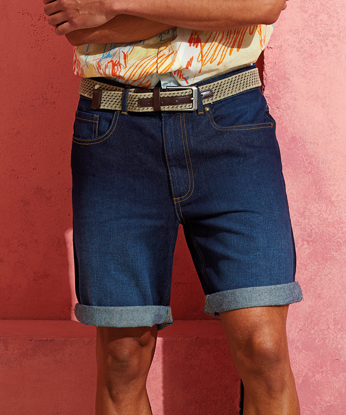 Menï¿½s denim shorts