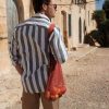 Organic cotton mesh grocery bag
