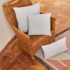 Fairtrade cotton canvas cushion cover