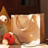 Shimmer jute mini gift bag