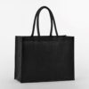 Natural starched jute classic shopper