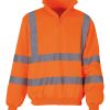 Hi-vis ï¿½ zip sweatshirt (HVK06)