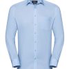 Mens Long Sleeve Tailored Coolmax Shirt