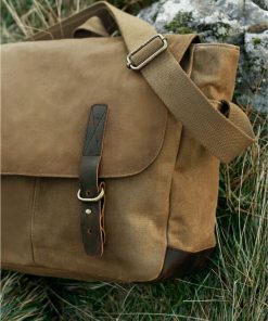 Heritage Waxed Canvas Messenger