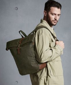 Heritage Waxed Canvas Backpack