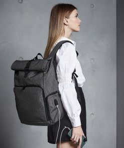 Q-Tech Charge Roll-Up Backpack