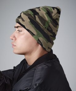 Camo Cuffed Beanie