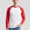 Mens Valueweight Long Sleeve Baseball T-Shirt