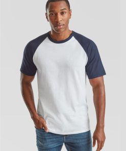 Mens Valueweight Short Sleeve Baseball T-Shirt