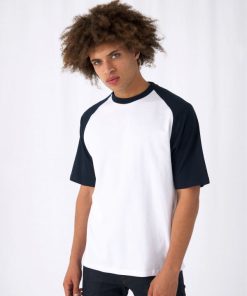 Mens Short Sleeve Baseball Tee