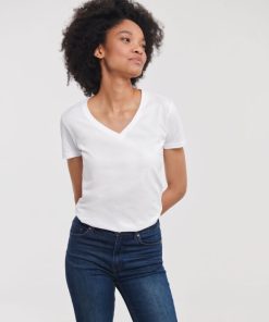 Ladies V-Neck T