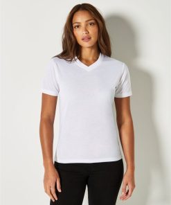 Ladies Subli Plus V-Neck T-Shirt