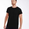 Mens Organic Roll Sleeve T