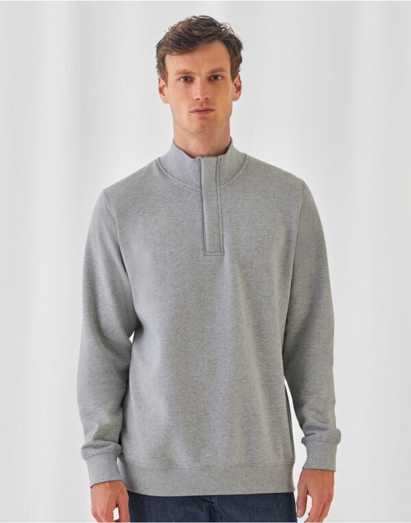 ID-004 Cotton Rich 1/4 Zip Sweat