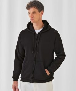 Unisex ID-205 50/50 Hooded Full Zip Sweat