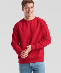 Mens Lightweight Raglan Sweat