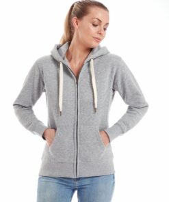 Womens Superstar Zip-Through Hoodie