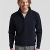 Mens Premium Zip Neck Sweat