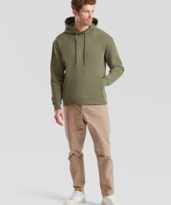Mens Premium Hooded Sweat