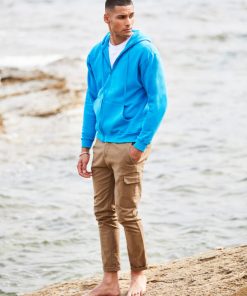 Mens Classic Hooded Sweat Jacket