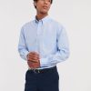 Mens Long Sleeve Classic Oxford Shirt