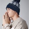 Fair Isle Snowstar Beanie