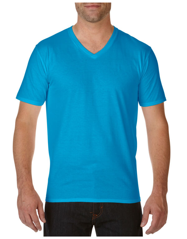 Premium Cotton Adult V-Neck T-Shirt