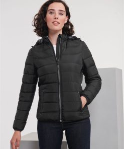 Ladies Hooded Nano Jacket