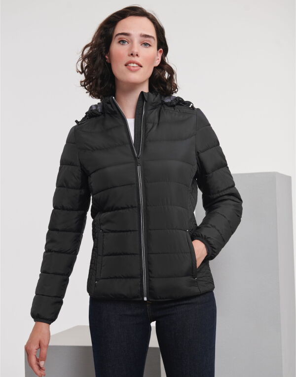 Ladies Hooded Nano Jacket