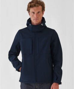 Mens Hooded 3-Layer Softshell