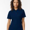 Softstyle Ladies Double Pique Polo