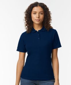 Softstyle Ladies Double Pique Polo