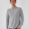 ID-001 Mens Long Sleeve Polo