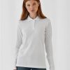 ID-001 Womens Long Sleeve Polo