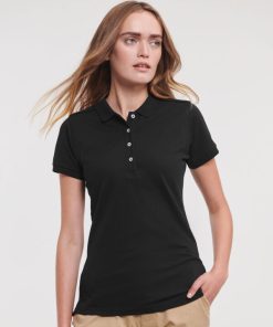 Ladies Fitted Stretch Polo