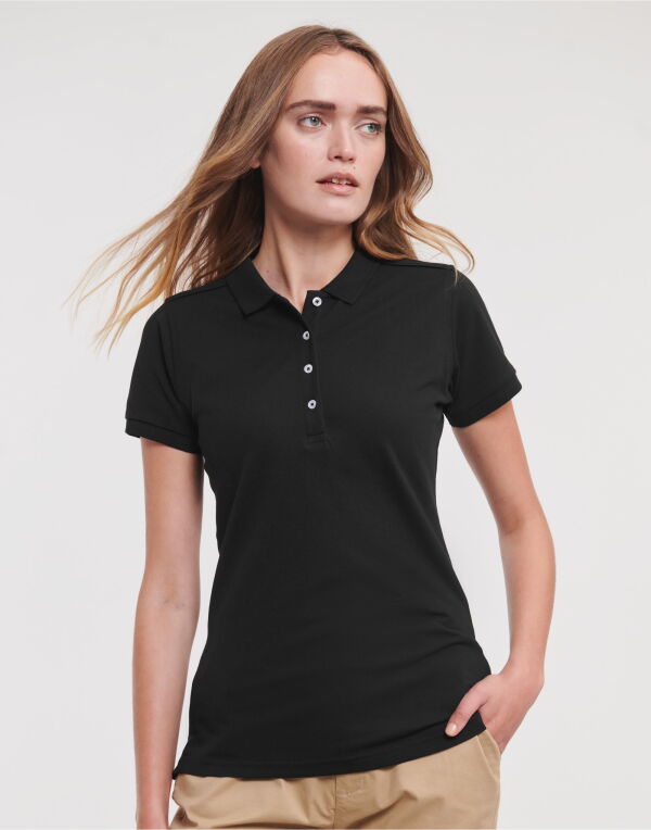 Ladies Fitted Stretch Polo