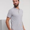 Mens Fitted Stretch Polo