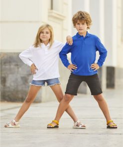 Kids 65/35 L/Sleeve Polo