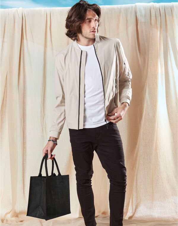 Jute Midi Tote