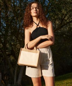 Cotton Pocket Jute Gift Bag