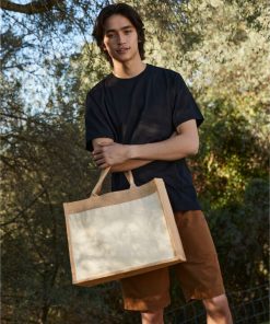 Cotton Pocket Jute Shopper