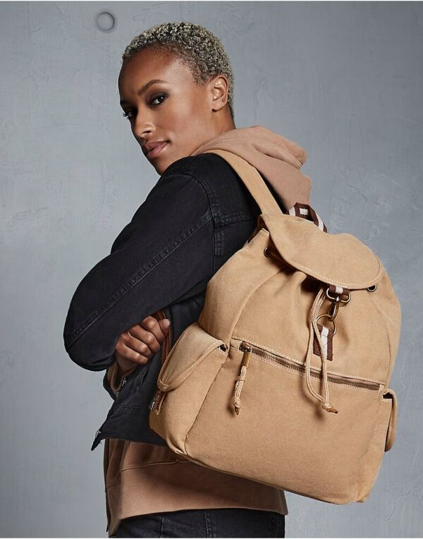 Vintage Canvas Backpack