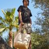 Jute Base Canvas Tote XL