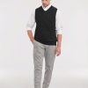 V-Neck Sleeveless Knitted Pullover