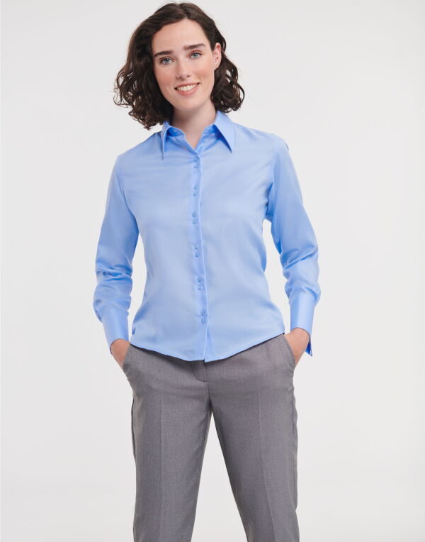 Ladies Long Sleeve Ultimate Non-Iron Shirt